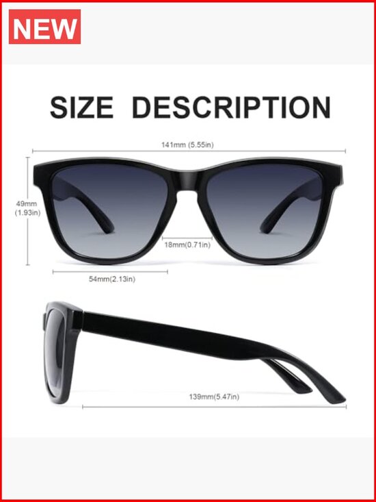 Polarized Sunglasses Classic Retro Trendy UV Protection Driving Unisex main image 4